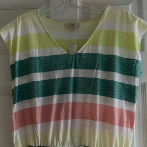 New without tags LOFT v-neck cotton dress S